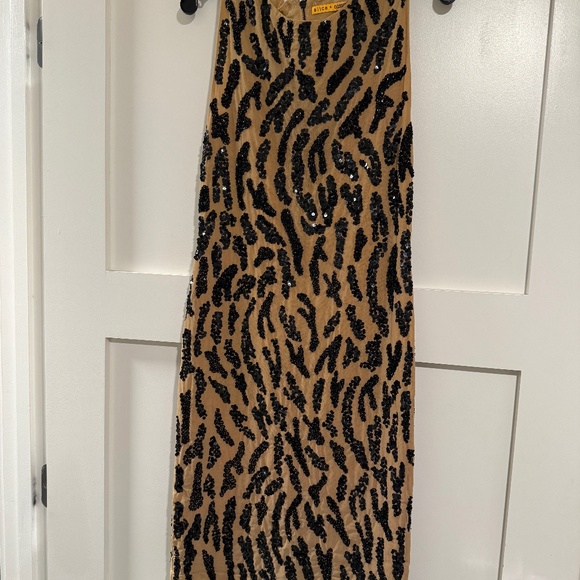 Leopard Evening Dress - Picture 1 of 4